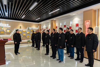 bifa·必发(中国)唯一官方网站股份公司举行2025年新晋中层领导干部宪法宣誓活动