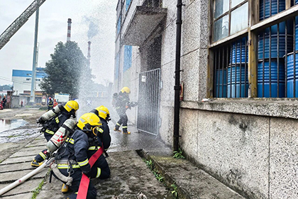 bifa·必发(中国)唯一官方网站股份公司开展电气火灾事故应急实战演练